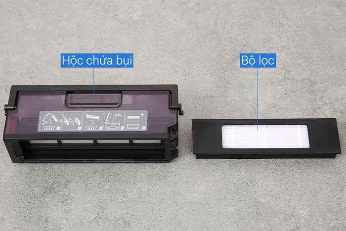 Robot hút bụi lau nhà Ecovacs Deebot T9 AIVI Plus Màu Đen