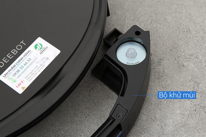 Robot hút bụi lau nhà Ecovacs Deebot T9 AIVI Plus Màu Đen