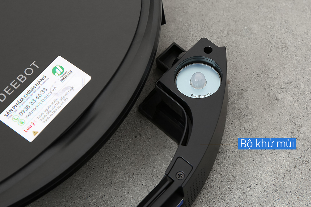 Robot hút bụi lau nhà Ecovacs Deebot T9 AIVI Plus Màu Đen