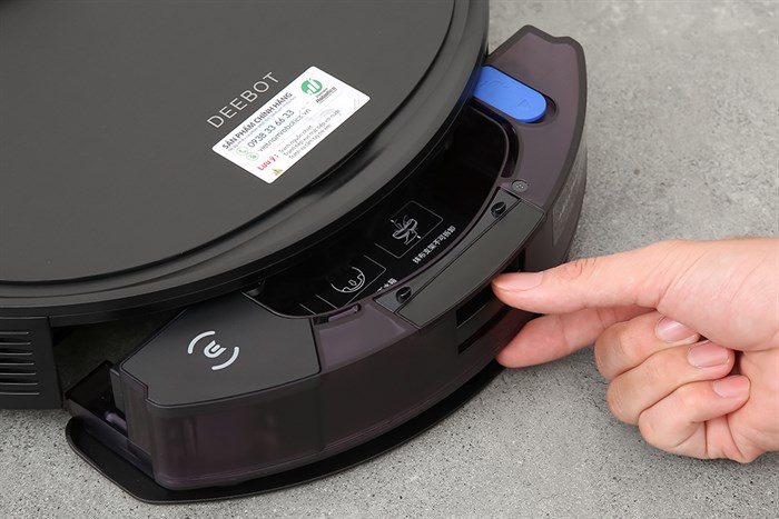 Robot hút bụi lau nhà Ecovacs Deebot T9 AIVI Plus Màu Đen