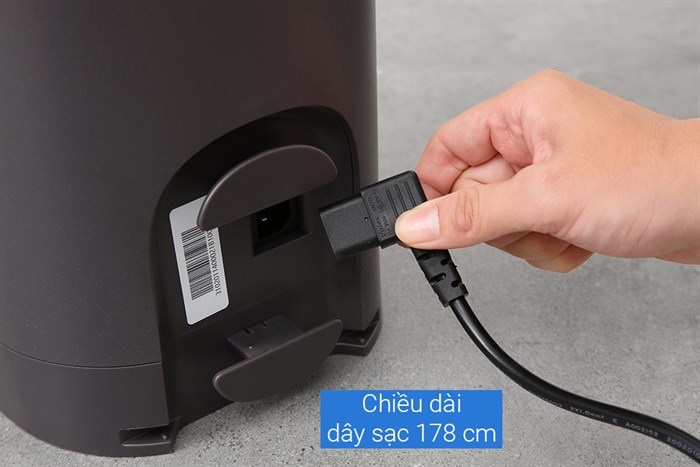 Robot hút bụi lau nhà Ecovacs Deebot T9 AIVI Plus Màu Đen