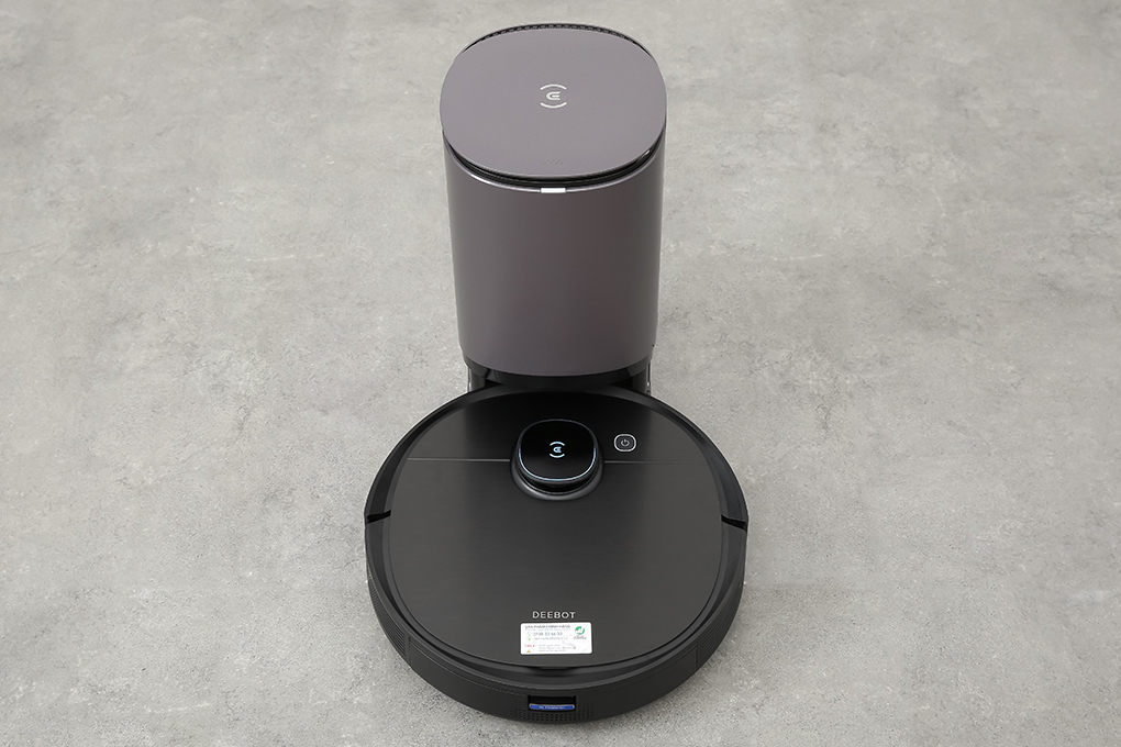 Robot hút bụi lau nhà Ecovacs Deebot T9 AIVI Plus Màu Đen