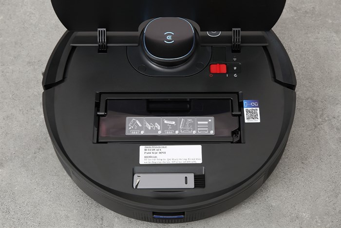 Robot hút bụi lau nhà Ecovacs Deebot T9 AIVI Plus Màu Đen