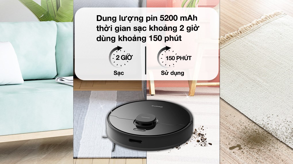 Robot hút bụi lau nhà Dreame D9 MAX