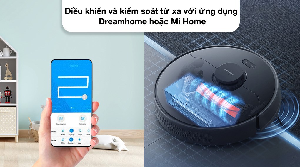 Robot hút bụi lau nhà Dreame D9 MAX