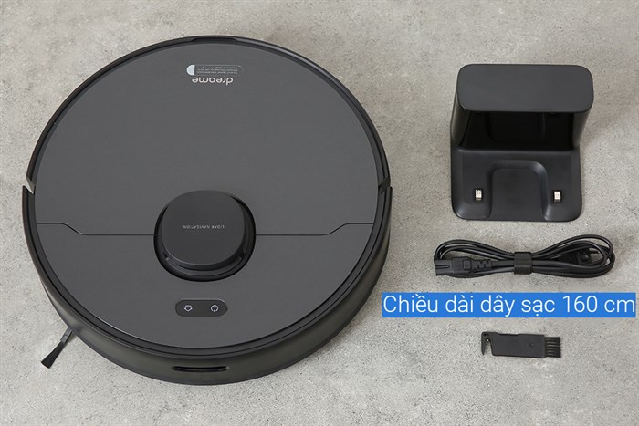 Robot hút bụi lau nhà Dreame D9 MAX Màu Đen