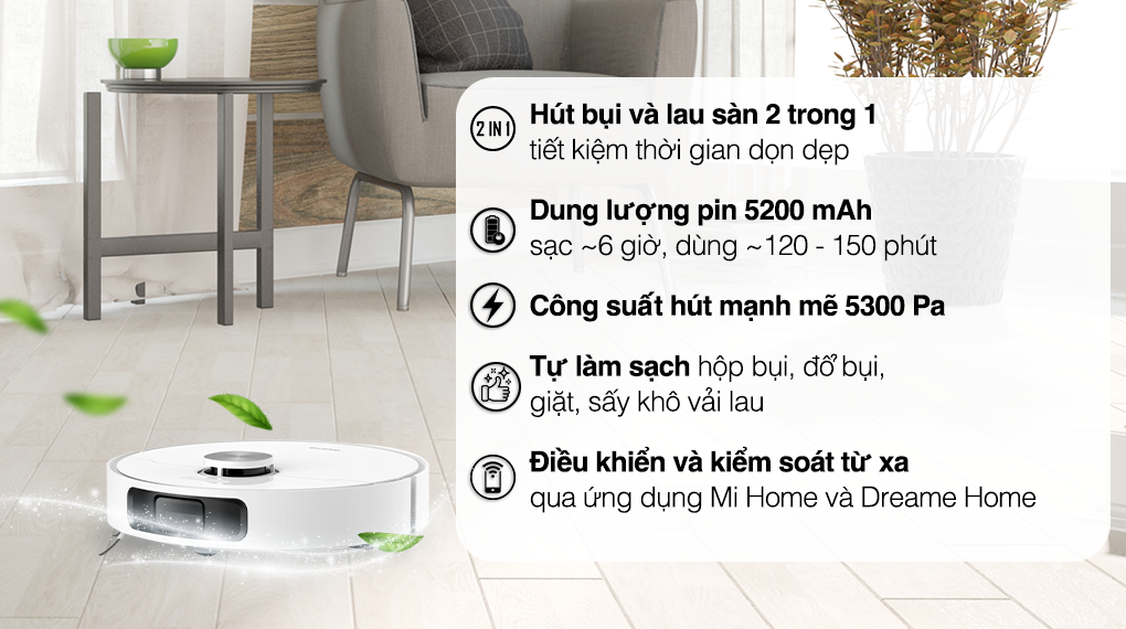 Robot hút bụi lau nhà Dreame L10 Ultra
