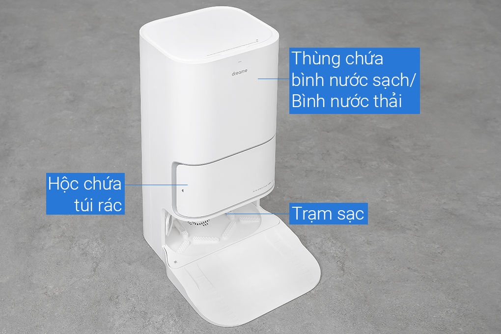 Robot hút bụi lau nhà Dreame L10 Ultra Màu Trắng