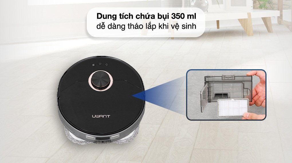 Robot hút bụi lau nhà Uwant U200