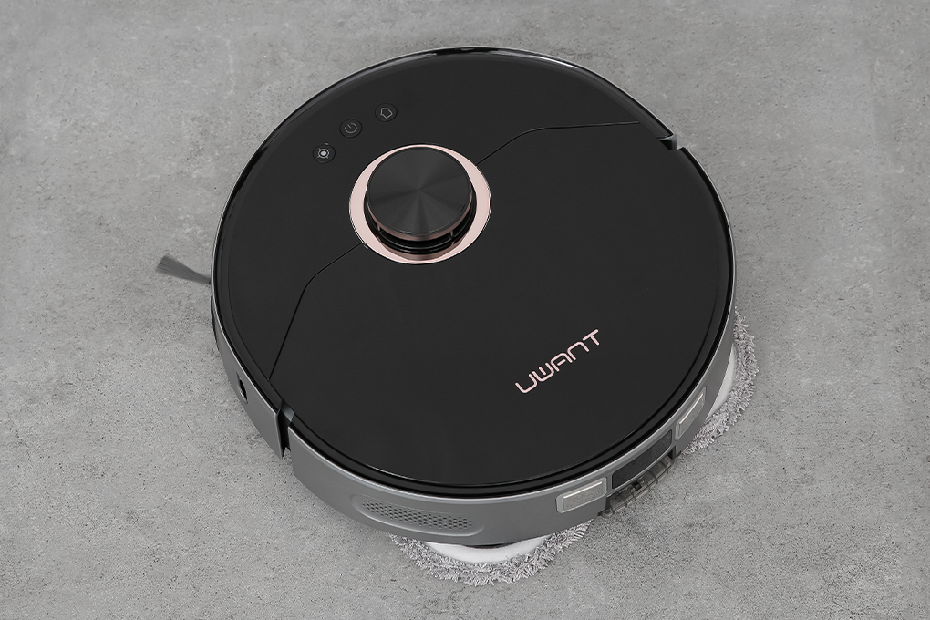 Robot hút bụi lau nhà Uwant U200 Màu Đen