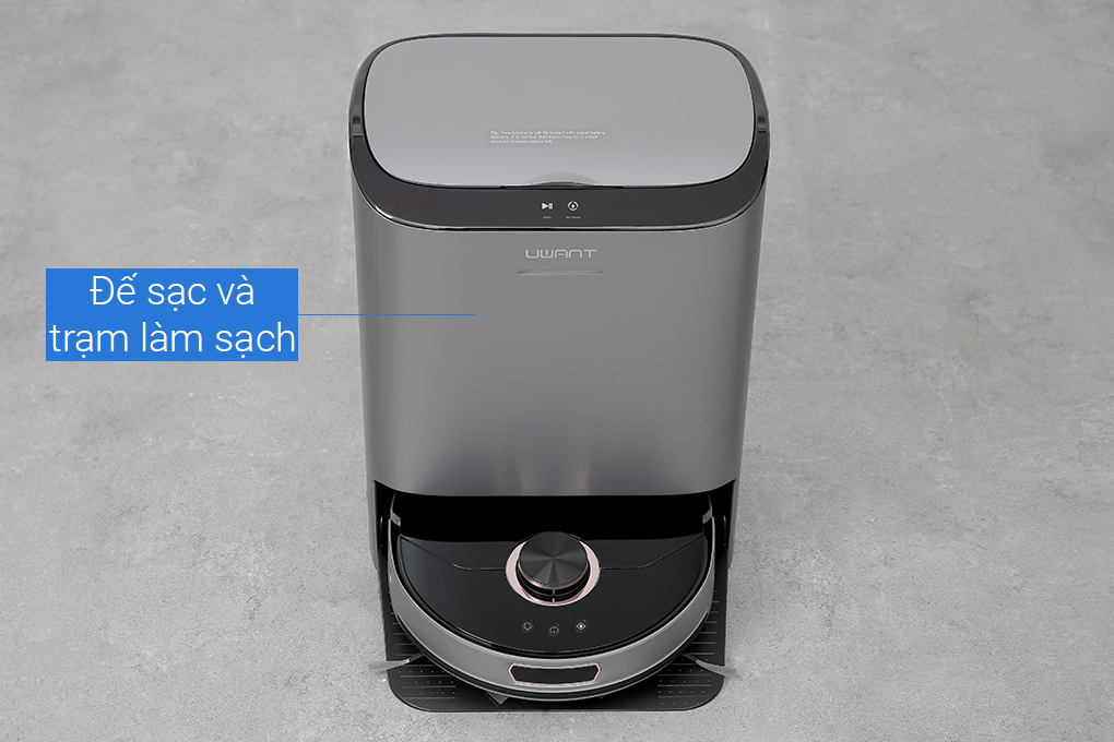 Robot hút bụi lau nhà Uwant U200 Màu Đen