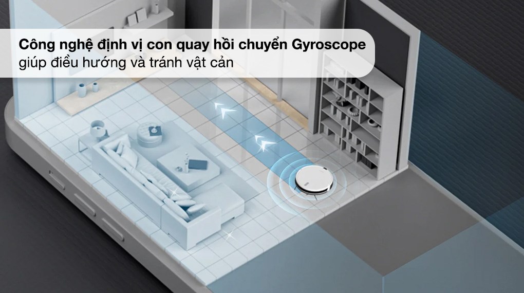 Robot hút bụi lau nhà Lydsto G2