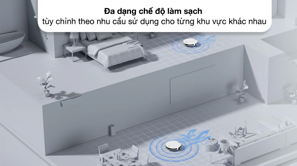 Robot hút bụi lau nhà Lydsto G2