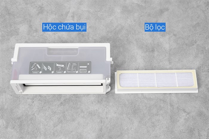 Robot hút bụi lau nhà Ecovacs Deebot N10 DBX41 Màu Trắng