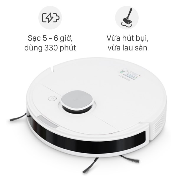 Robot hút bụi lau nhà Ecovacs Deebot N10 DBX41