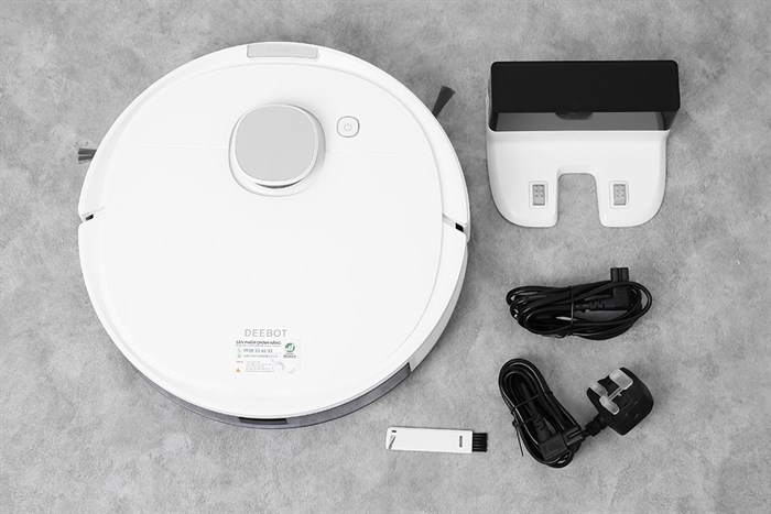 Robot hút bụi lau nhà Ecovacs Deebot N10 DBX41 Màu Trắng