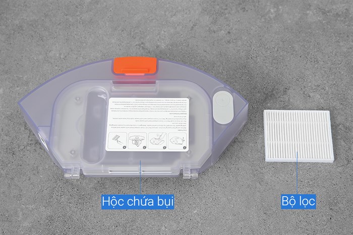 Robot hút bụi lau nhà Xiaomi Vacuum E10 Màu Trắng