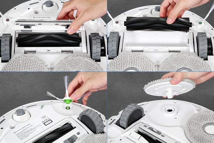 Robot hút bụi lau nhà Ecovacs Deebot T20 Omni DLX23 Màu Trắng