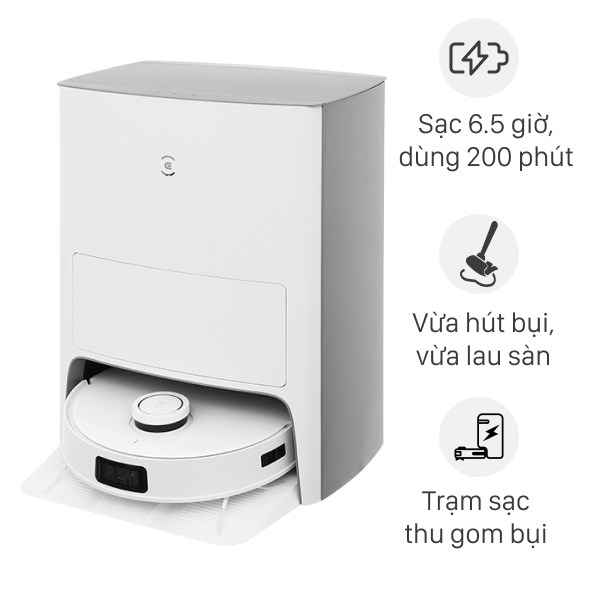 Robot hút bụi lau nhà Ecovacs T10 OMNI