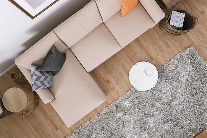 Robot hút bụi lau nhà Ecovacs T10 OMNI Màu Trắng
