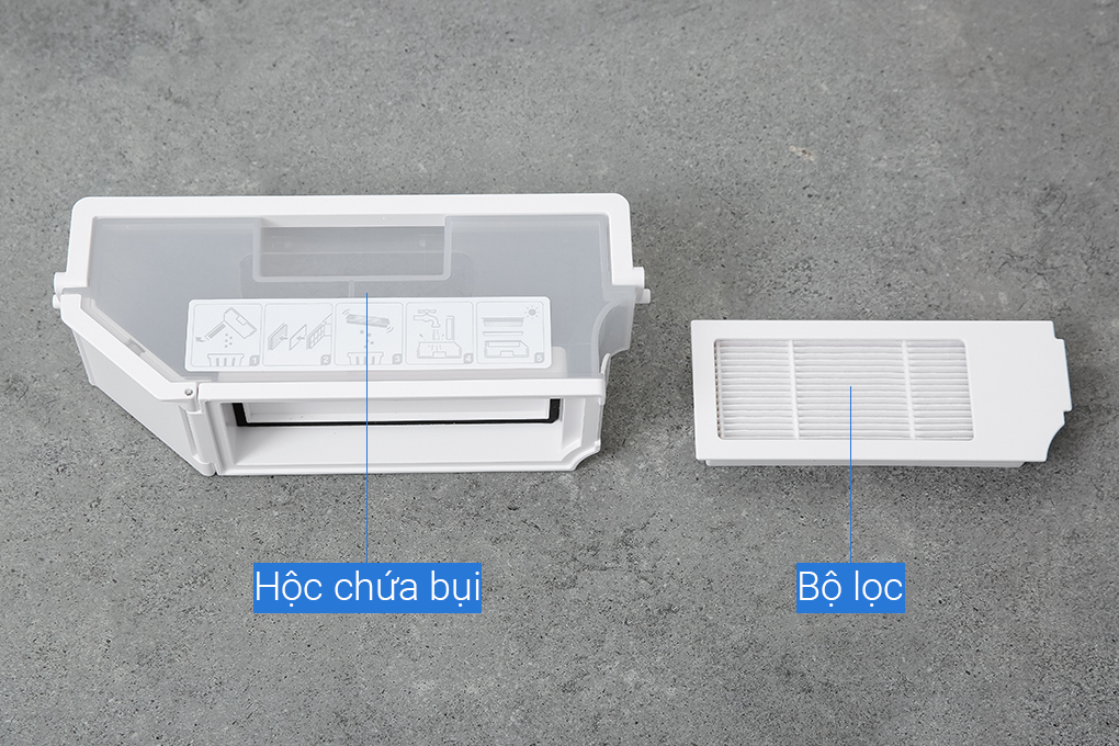 Robot hút bụi lau nhà Ecovacs T10 OMNI Màu Trắng