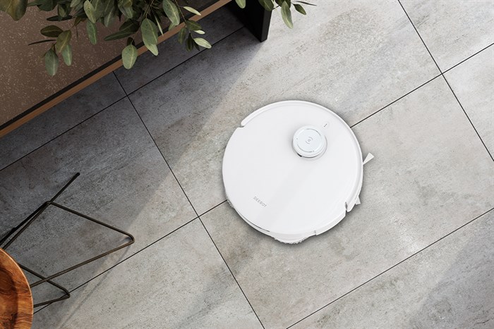 Robot hút bụi lau nhà Ecovacs T10 OMNI Màu Trắng