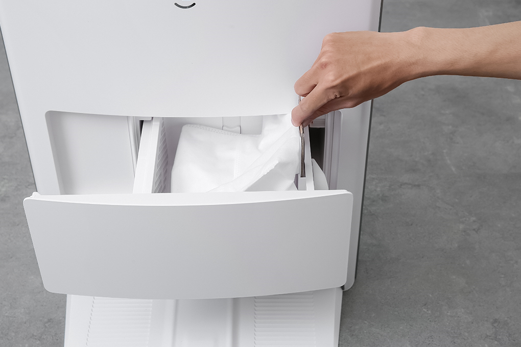 Robot hút bụi lau nhà Ecovacs T10 OMNI Màu Trắng
