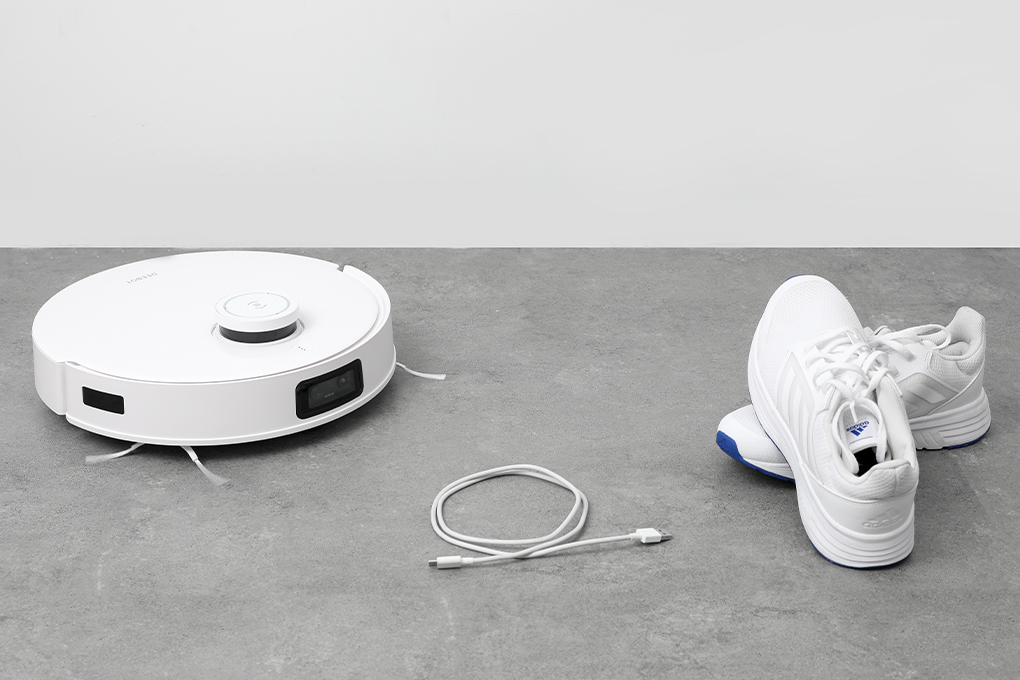 Robot hút bụi lau nhà Ecovacs T10 OMNI Màu Trắng