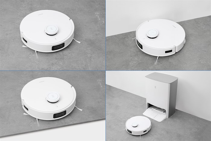 Robot hút bụi lau nhà Ecovacs T10 OMNI Màu Trắng