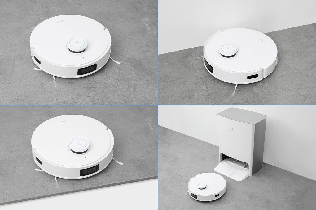 Robot hút bụi lau nhà Ecovacs T10 OMNI Màu Trắng