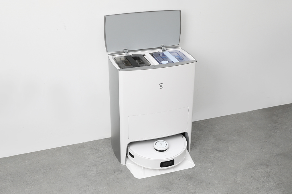 Robot hút bụi lau nhà Ecovacs T10 OMNI Màu Trắng