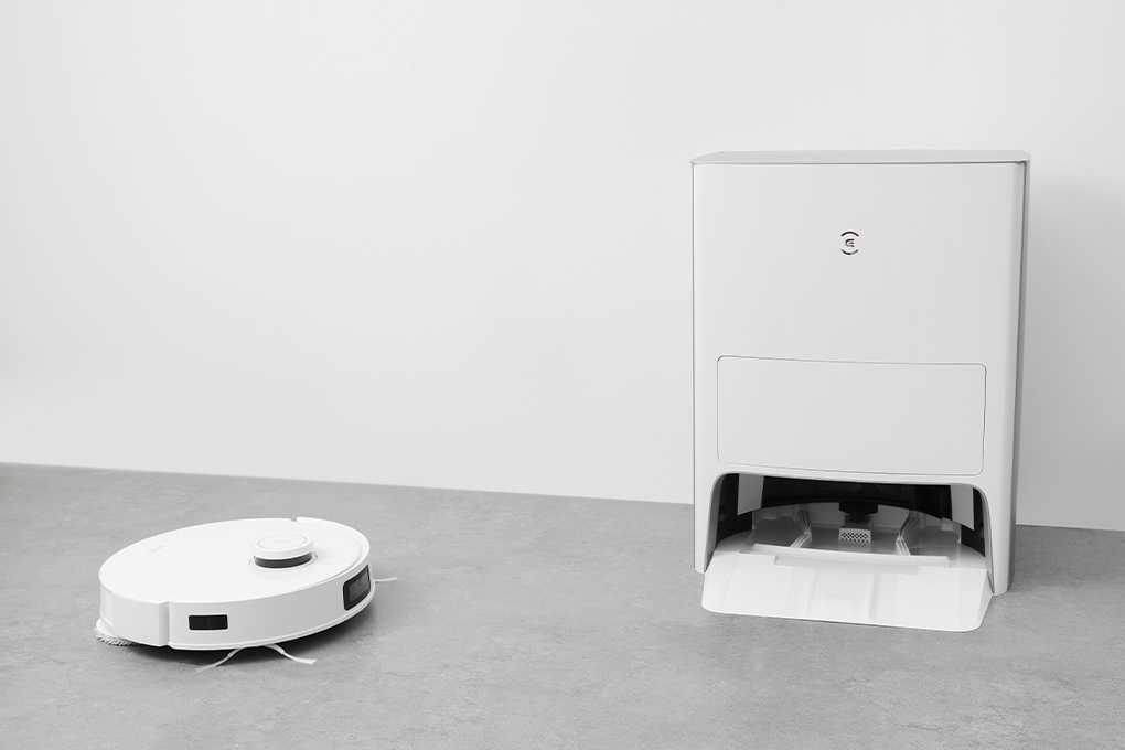 Robot hút bụi lau nhà Ecovacs T10 OMNI Màu Trắng