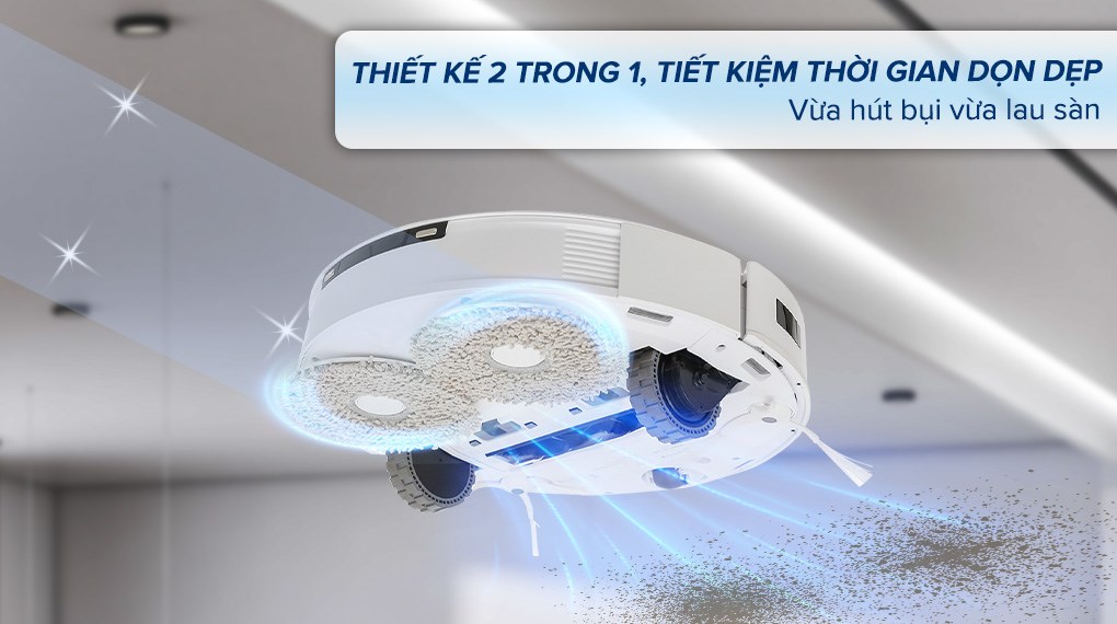 Robot hút bụi lau nhà Ecovacs T10 Turbo