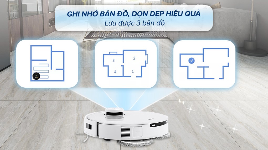 Robot hút bụi lau nhà Ecovacs T10 Turbo