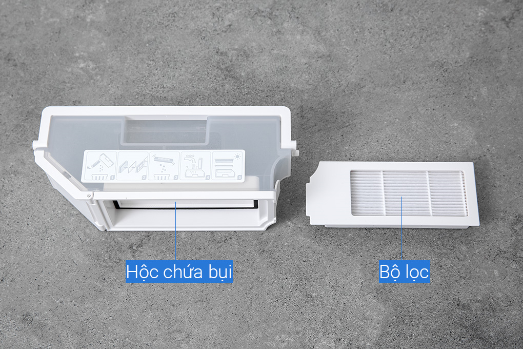 Robot hút bụi lau nhà Ecovacs T10 Turbo Màu Trắng