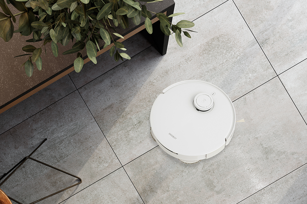 Robot hút bụi lau nhà Ecovacs T10 Turbo Màu Trắng