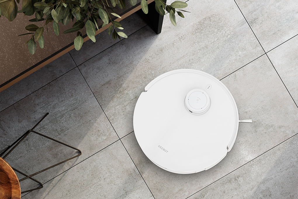Robot hút bụi lau nhà Ecovacs Deebot T10 Màu Trắng