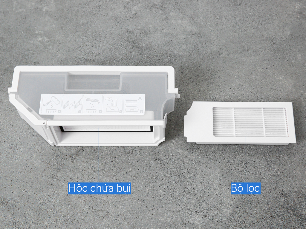 Robot hút bụi lau nhà Ecovacs Deebot T10 Màu Trắng