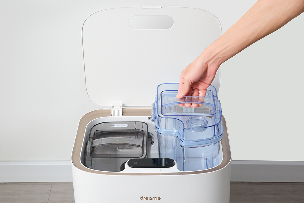 Robot hút bụi lau nhà Dreame W10 Pro Màu Trắng