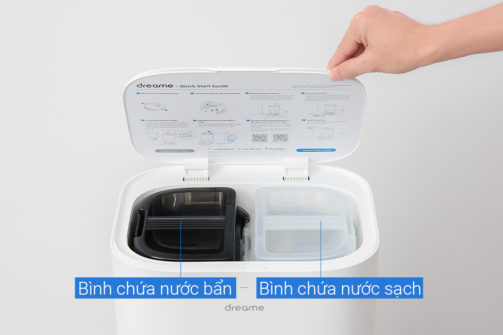 Robot hút bụi lau nhà Dreame L10S Ultra Màu Trắng