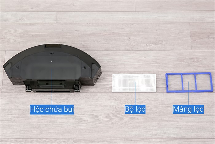 Robot hút bụi lau nhà Lydsto G4 Màu Đen