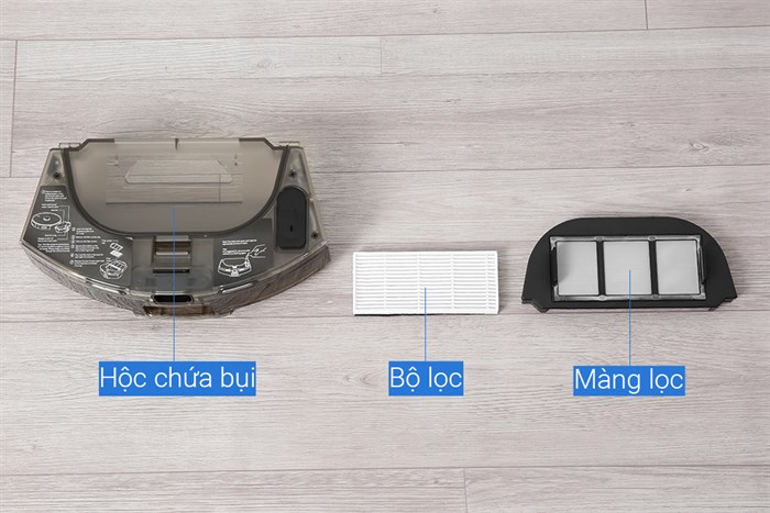 Robot hút bụi lau nhà Lydsto R1 Pro Màu Đen