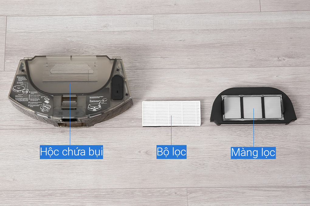 Robot hút bụi lau nhà Lydsto R1 Pro Màu Đen