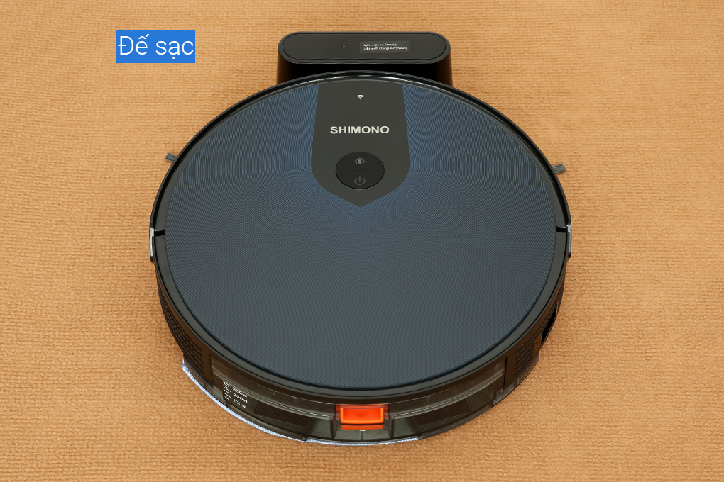 Robot hút bụi lau nhà Shimono X6S Màu Xanh Navy