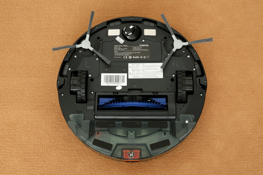 Robot hút bụi lau nhà Shimono X6S Màu Xanh Navy