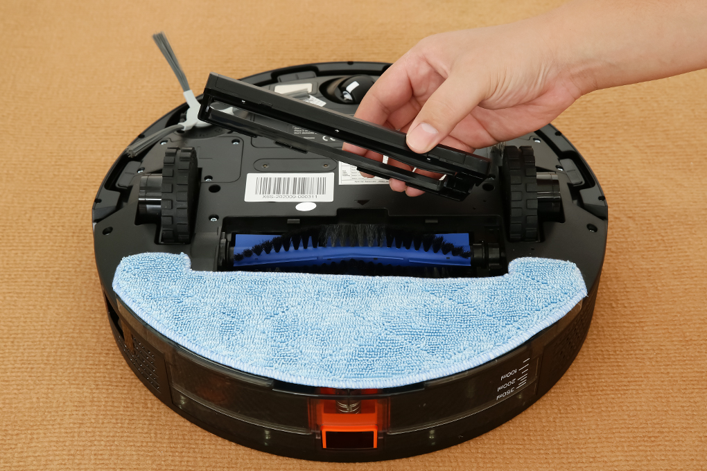 Robot hút bụi lau nhà Shimono X6S Màu Xanh Navy