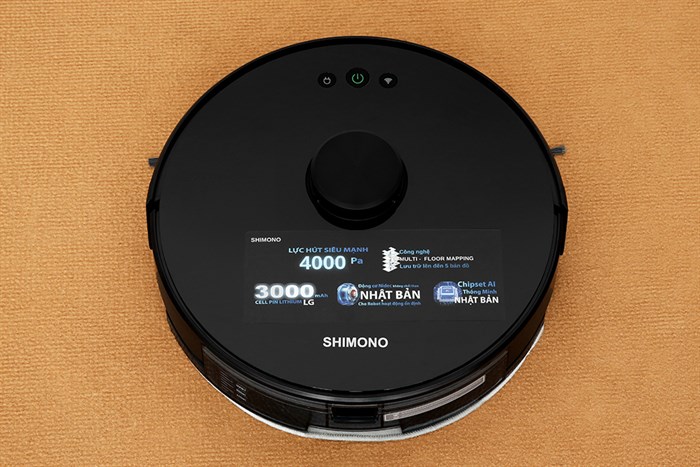 Robot hút bụi lau nhà Shimono XR530 Màu Đen
