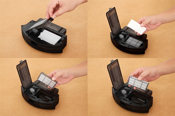 Robot hút bụi lau nhà Shimono XR530 Màu Đen