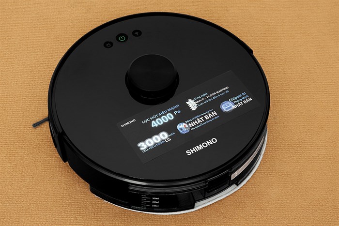 Robot hút bụi lau nhà Shimono XR530 Màu Đen