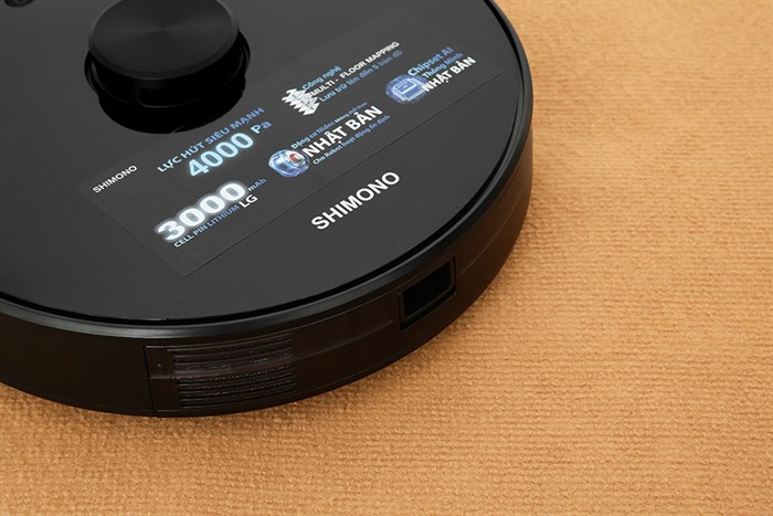 Robot hút bụi lau nhà Shimono XR530 Màu Đen